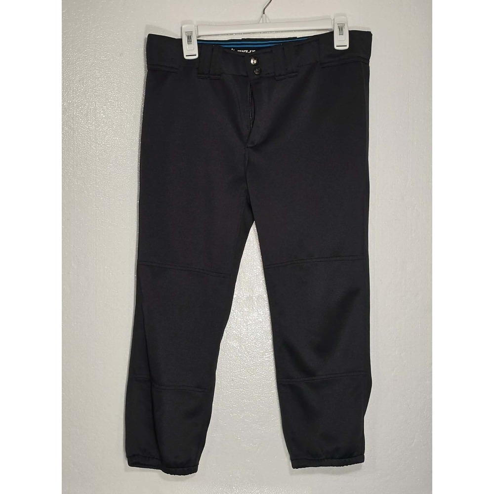 RIP-IT‎ Women's Softball Pants Size L Black Classic Athletic EUC ⚾🖤
